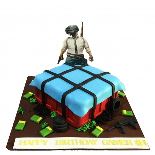PUBG Gamer #1 Birthday Cake Delivery in Ghaziabad