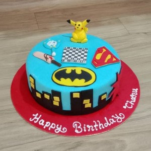 Superhero Cake – My Little Cupcake