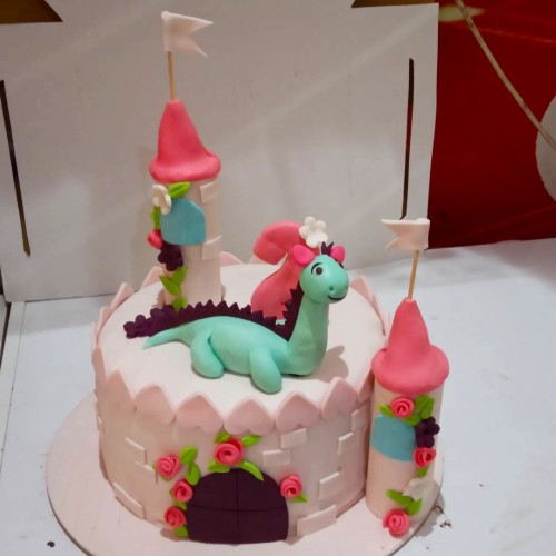 Dragon and Castle Theme Cake Delivery in Ghaziabad Dragon and Castle Theme Cake Delivery in Ghaziabad