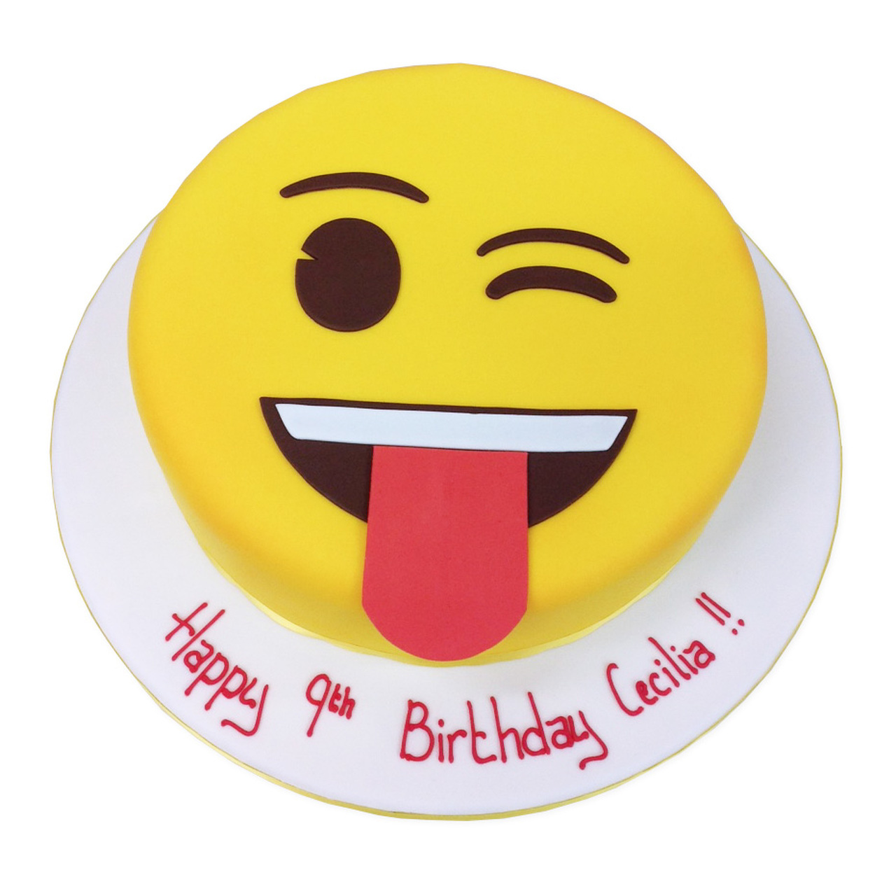 emoji cake - Decorated Cake by sepia chocolate - CakesDecor